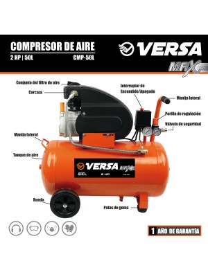 COMPRESOR 50L Versa Max