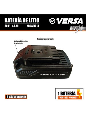 Bateria Recargable 20V 1.3Ah 