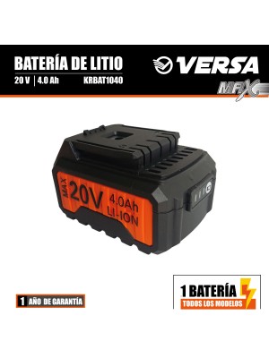 Bateria Recargable 20V 4.0Ah 