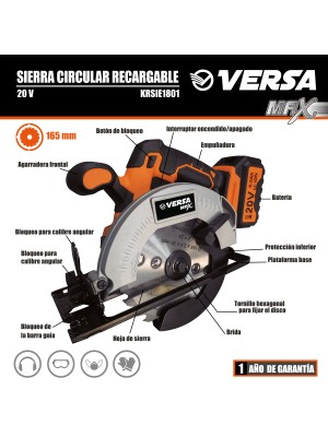Sierra Recargable Versa max