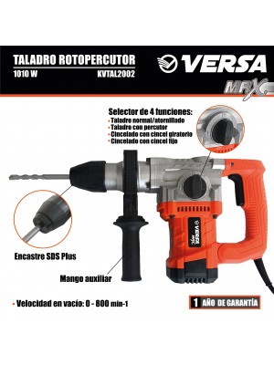 TALADRO ROTOPERCUTOR 1010W VERSA MAX